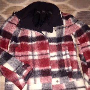 Zara plaid Wool Coat